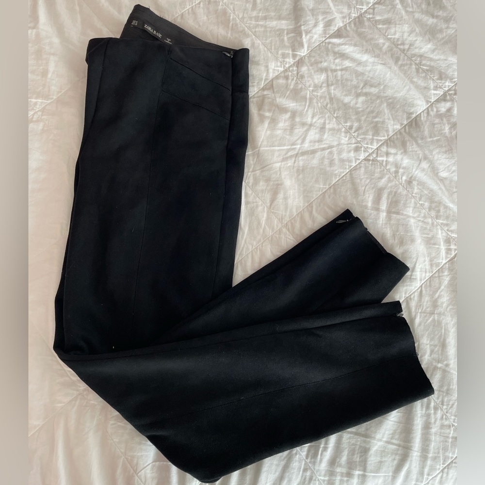 Zara suede trousers